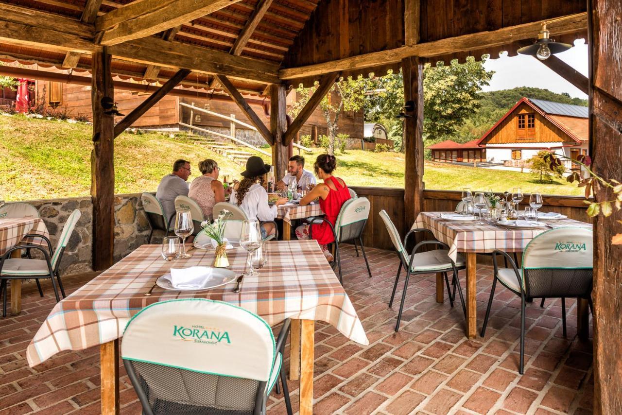 Hotel Srakovcic Heart Of Nature Ribnik Kültér fotó